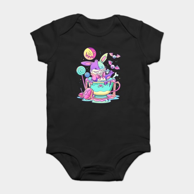 Gothic Pastel Rabbit Baby Bodysuit by GoshWow®